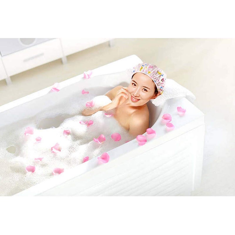 SCHUBERT Set Of 3 Reusable Waterproof Elastic, Free-Size Bathroom Shower Caps - For Homes, Spas, Salons, Hair Treatment, Beauty Parlors.. (multicolor and print may vary) - Image 4