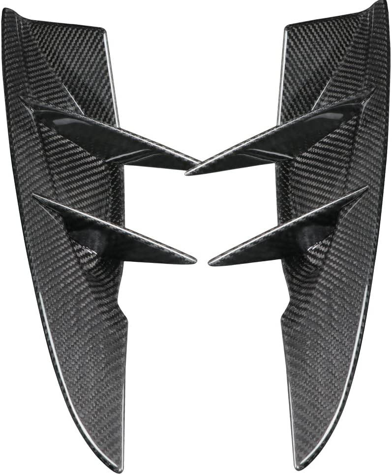 JSWAN Carbon Fiber Front Fog Light Eyebrow Cover for Toyota Supra A90 MK5 - Image 5