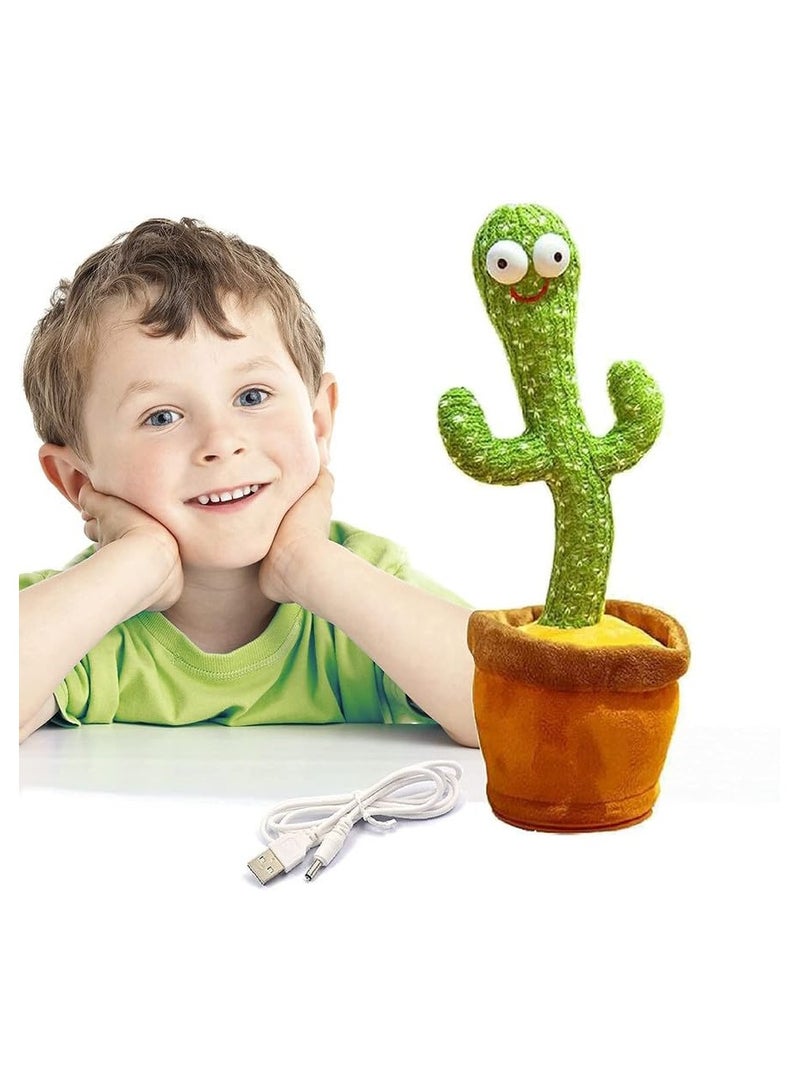 2-Piece Electric Dancing Cactus Plant Toys - Image 4