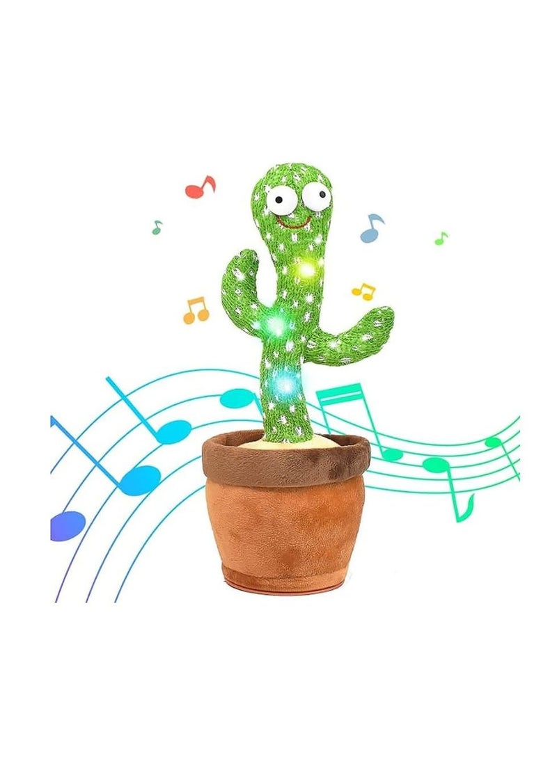 2-Piece Electric Dancing Cactus Plant Toys - Image 2