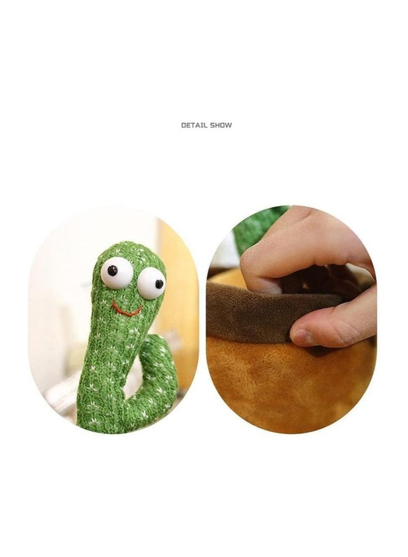 2-Piece Electric Dancing Cactus Plant Toys - Image 5