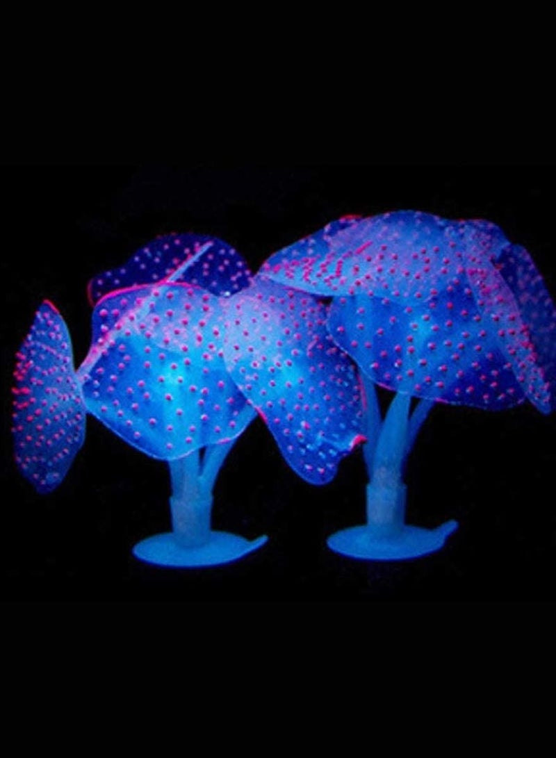 Aquarium reflective mushroom aquarium decorations for  fish tank  5 pcs - Image 4