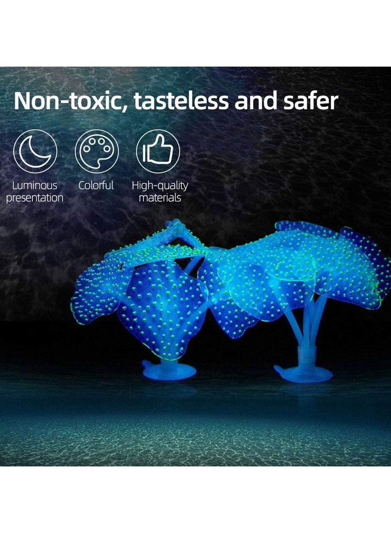 Aquarium reflective mushroom aquarium decorations for  fish tank  5 pcs - Image 5