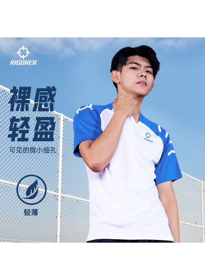 Rigorer Short Sleeve T-shirt Summer Comfortable Casual Simple Sports Sweat-absorbing Breathable Running Top - Image 3