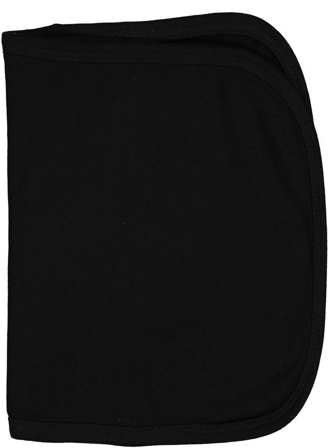 RABBIT SKINS Infant Terry Burp Cloth, Black, One Size - Image 1