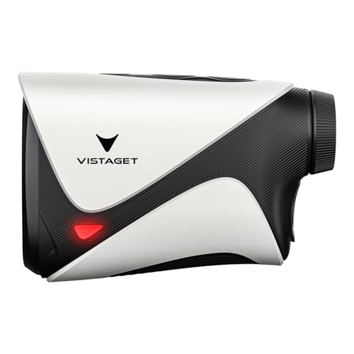 VISTAGET Golf Range Finder 1200 Yards, 7X Magnification, TriMeasure, Rangefinder with Slope On/Off, Flag Lock Vibration, Range Finder Golf Magnetic, USB-C Rechargeable - Image 1