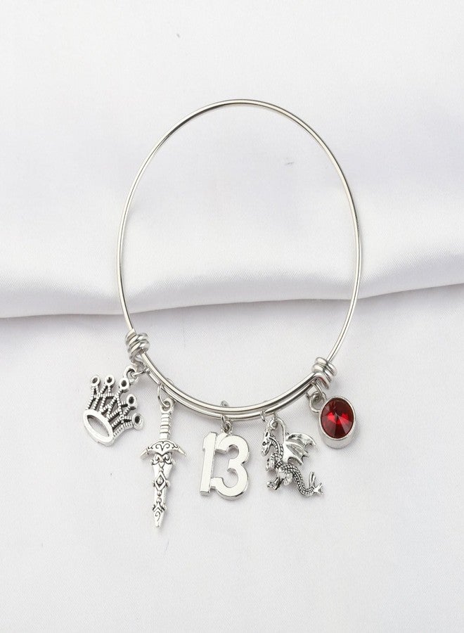 AKTAP a Court Of Roses Jewelry T f Glass Inspired Bracelet for S The 13 Fan Gift (The 13 bracelet) - Image 3
