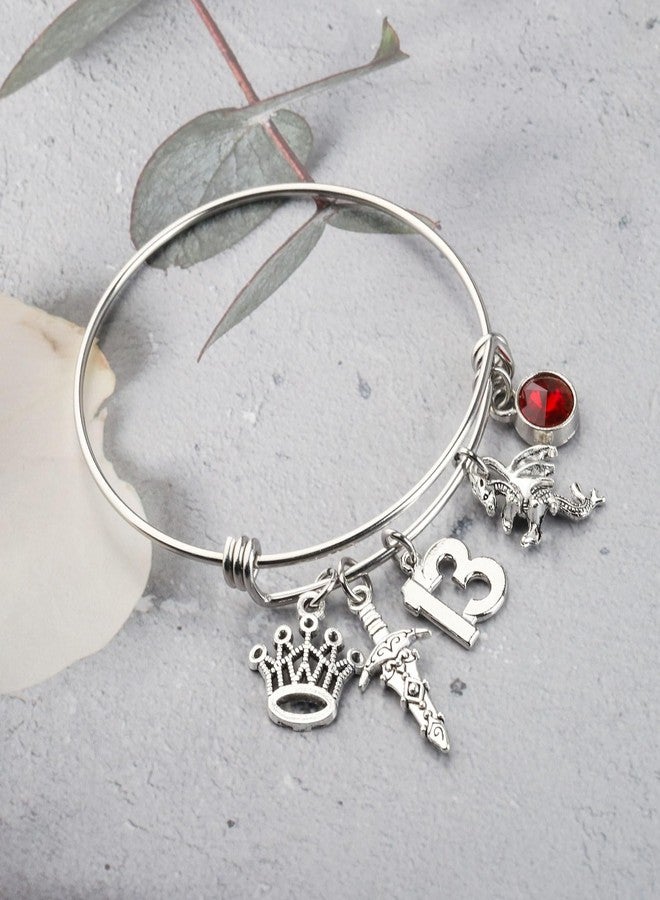 AKTAP a Court Of Roses Jewelry T f Glass Inspired Bracelet for S The 13 Fan Gift (The 13 bracelet) - Image 4