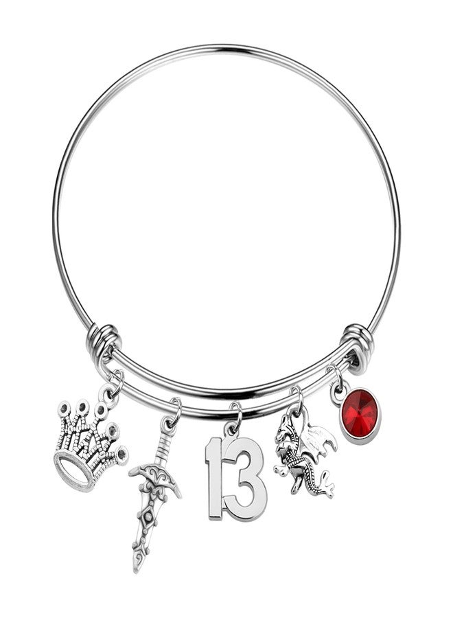 AKTAP a Court Of Roses Jewelry T f Glass Inspired Bracelet for S The 13 Fan Gift (The 13 bracelet) - Image 2