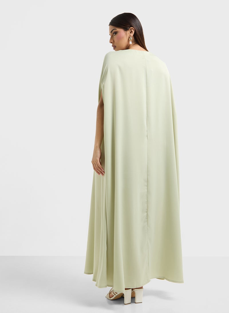 Khizana Embellished Belted Dress - Image 2