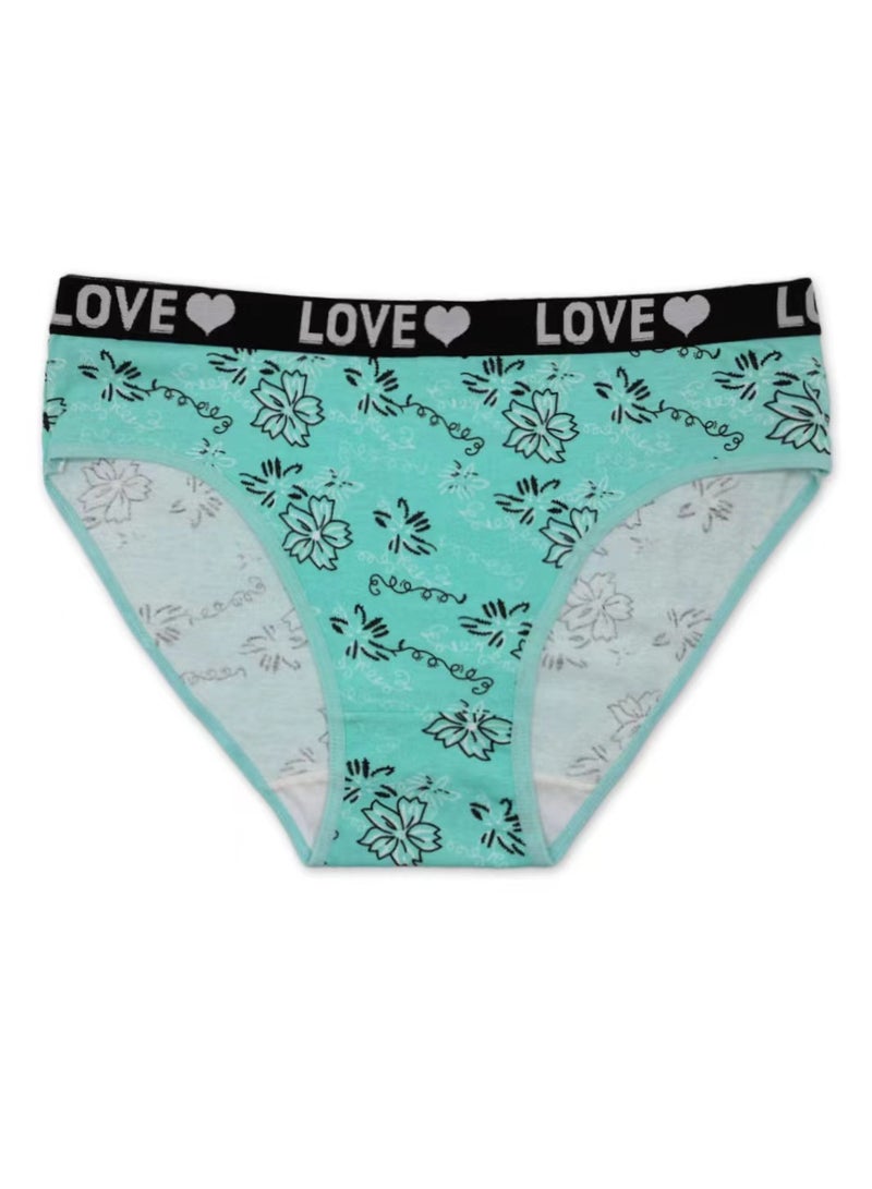 Zeemey Zeemey 6 Pack Womens Underwear Cotton Sort Bikini Breathable Panties Low Rise Hipster Ladies Charming Cheeky Lingerie  - Image 2