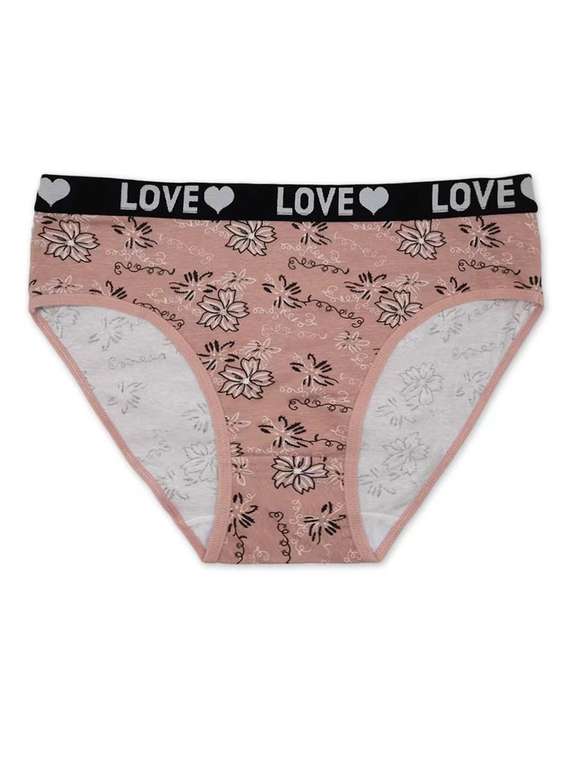 Zeemey Zeemey 6 Pack Womens Underwear Cotton Sort Bikini Breathable Panties Low Rise Hipster Ladies Charming Cheeky Lingerie  - Image 3
