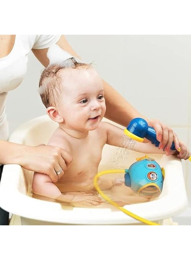 Mumoo Bear Baby Bath Toys Set Bathtub Toys Set Funny Floating and Sprinkler Shower Toy Bathroom Floating Water Squirting Toys Gift for Boys Girls - Image 5