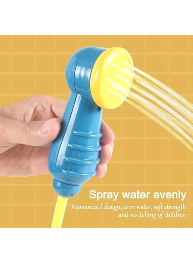 Mumoo Bear Baby Bath Toys Set Bathtub Toys Set Funny Floating and Sprinkler Shower Toy Bathroom Floating Water Squirting Toys Gift for Boys Girls - Image 2