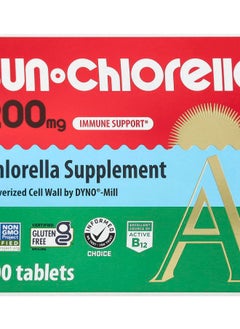 Sun Chlorella Chlorella Supplement 200 mg 300 Tablets 