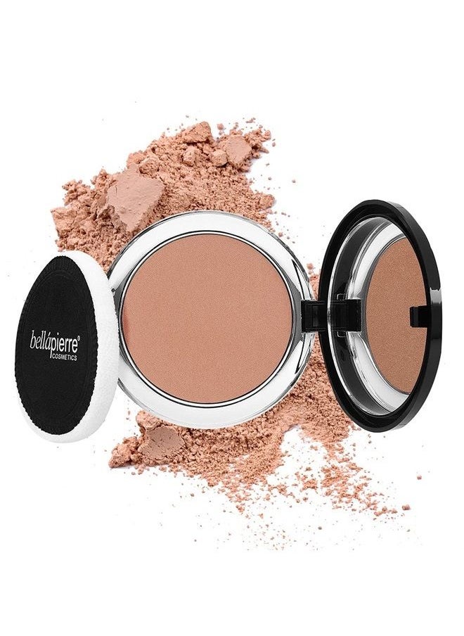 BellaPierre Compact Mineral Blush Warms Complexion for a Healthy Glow | Non-Toxic and Paraben Free | Suitable for All Skin Types | Compact Case - 0.35-Ounce – Desert Rose  - Image 1