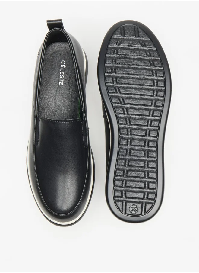 سيليست Women's Solid Slip-On Sneakers