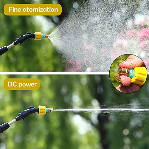 HASTHIP Electric Agriculture Sprayer with 3m Pipe & 2 Nozzles, USB Rechargeable, Portable for Gardening, Greenhouse, Planting Bush - Image 3