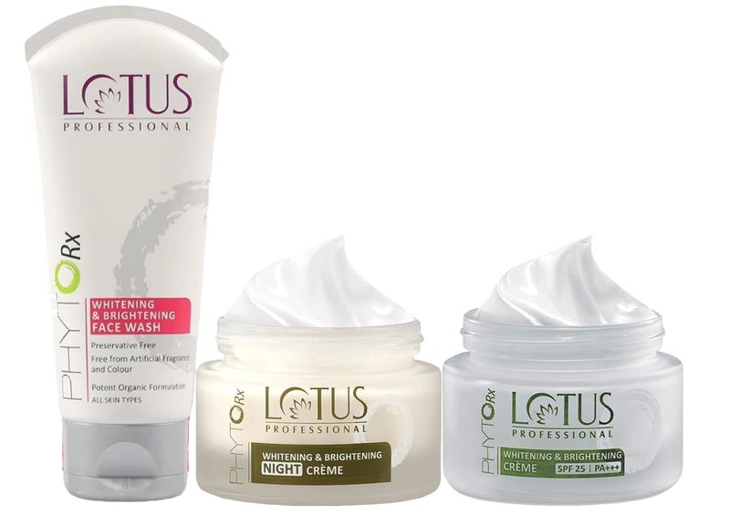 Lotus Professional Lotus Professional Whitening  Brightening Day Cream_50g  Night Cream_50g  Face wash_80g Set of 3 - Image 1