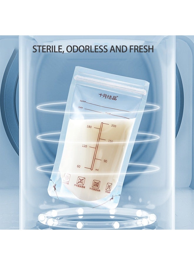 OASIS DESERT Breast milk storage bag Milk preservation storage Frozen storage bag 200ml breast milk storage bag  - Image 3