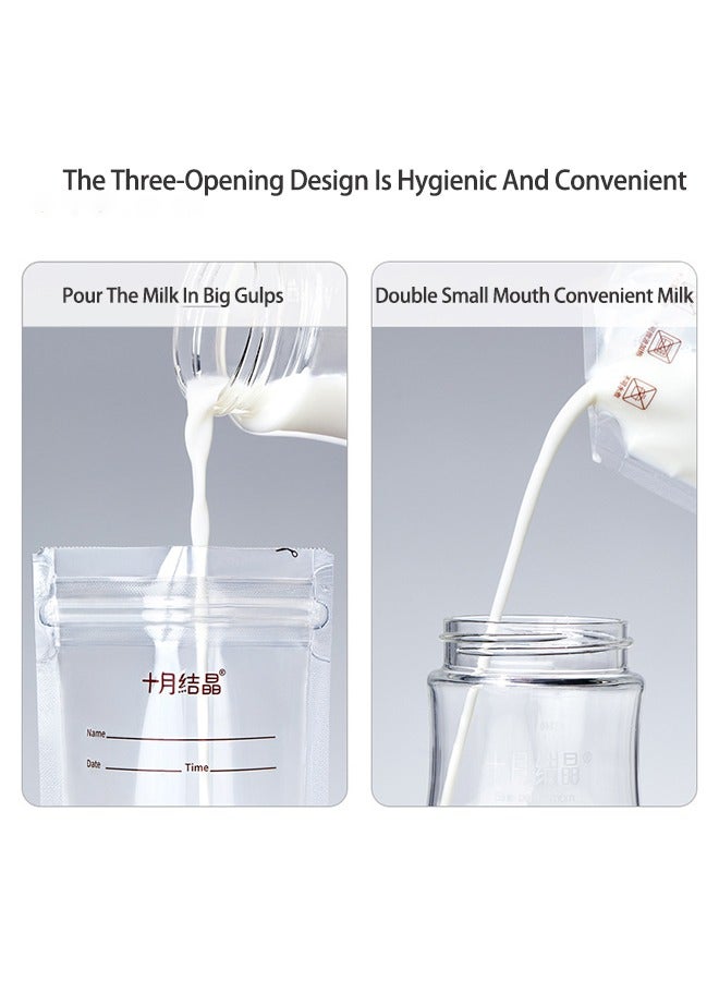 OASIS DESERT Breast milk storage bag Milk preservation storage Frozen storage bag 200ml breast milk storage bag  - Image 4