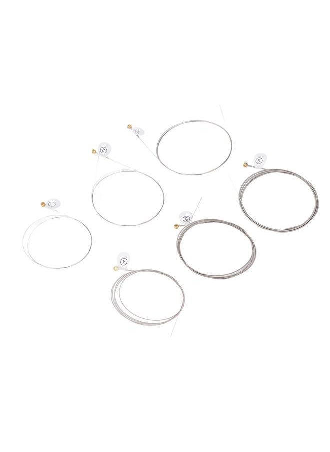 Thoraya - Electric Guitar Strings Replacement High Carbon Steel Core Ni Wound Gold Bead Guitar Strings EH09 - Image 1