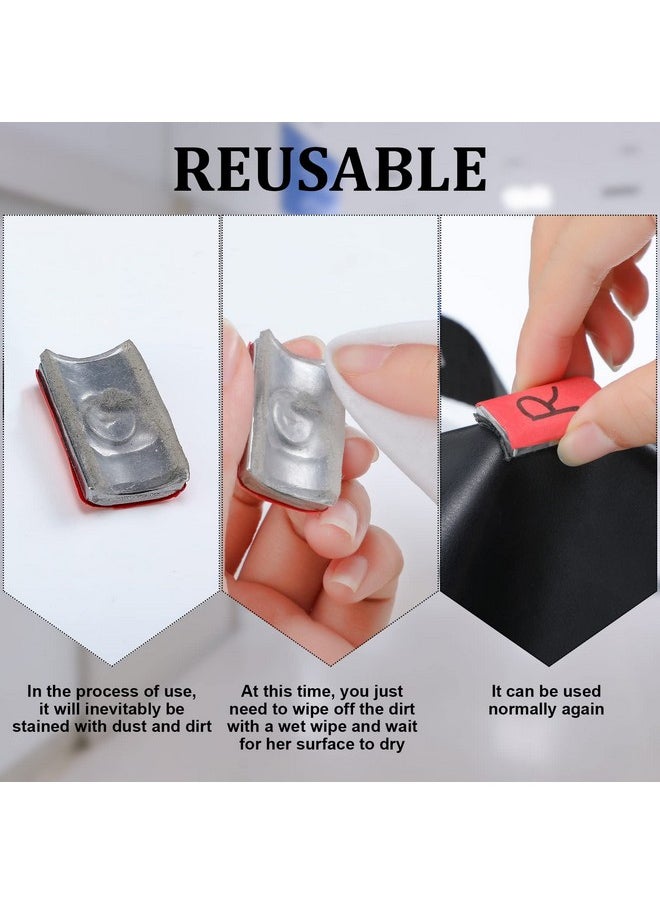 Epakh 24 Pcs Xray Marker Adhesive Strips Strong Traceless Reusable Waterproof Double Sided Adhesive Strips Sticky Heavy Duty Adhesive Strips  - Image 4