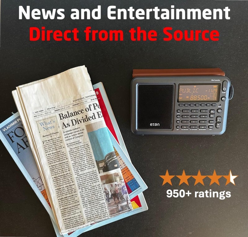 Eton Elite Executive AM/FM/Aircraft Band/SSB/Shortwave Radio - Image 4