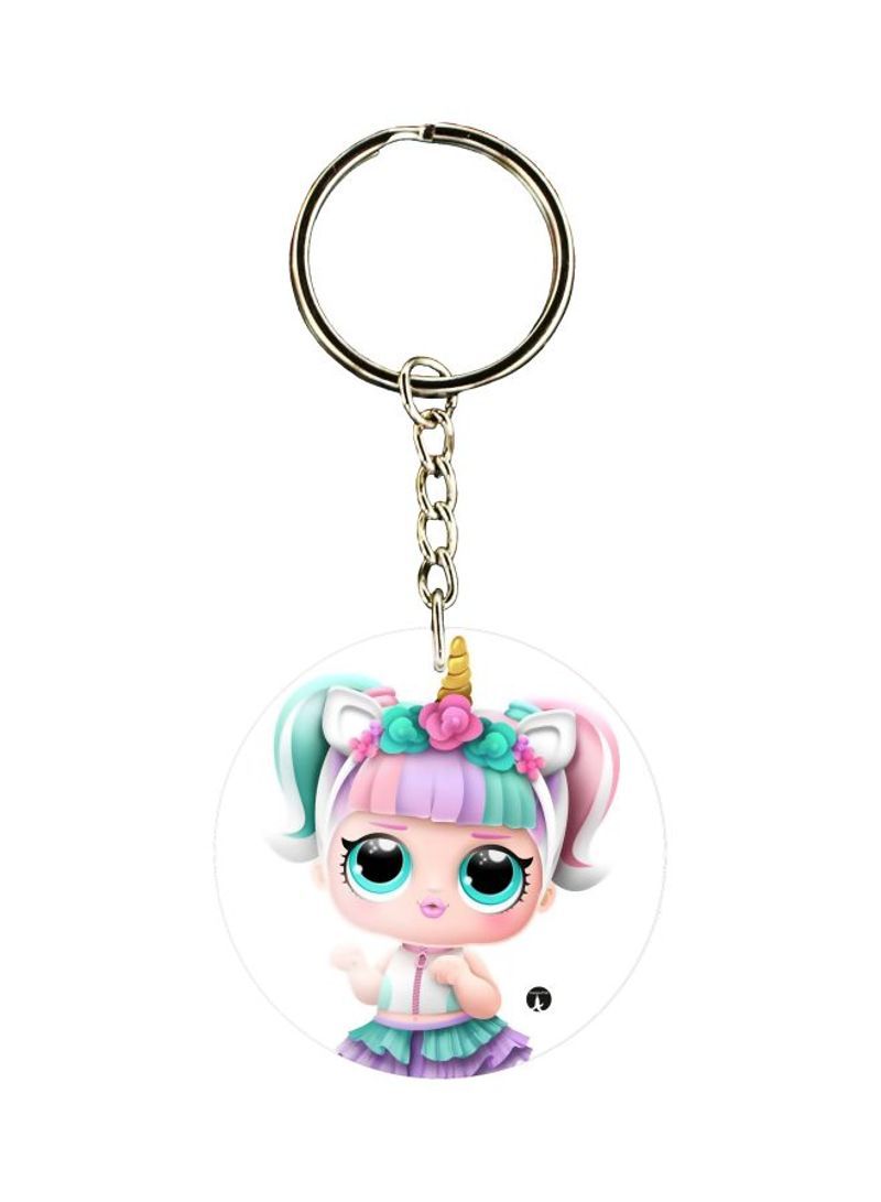 RKN Cartoon Printed Keychain
