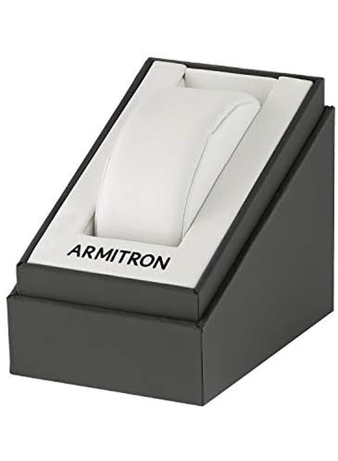 Armitron Women's Genuine Diamond Dial Leather Strap Watch 75 5410 - Image 3