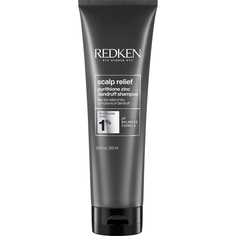 Redken Anti-Dandruff Shampoo, For Dandruff Control, Soothes Scalp, For Dry & Flaking Scalp, Dermatologist Tested, Scalp Relief, 8.5 fl.oz./250ml - Image 1