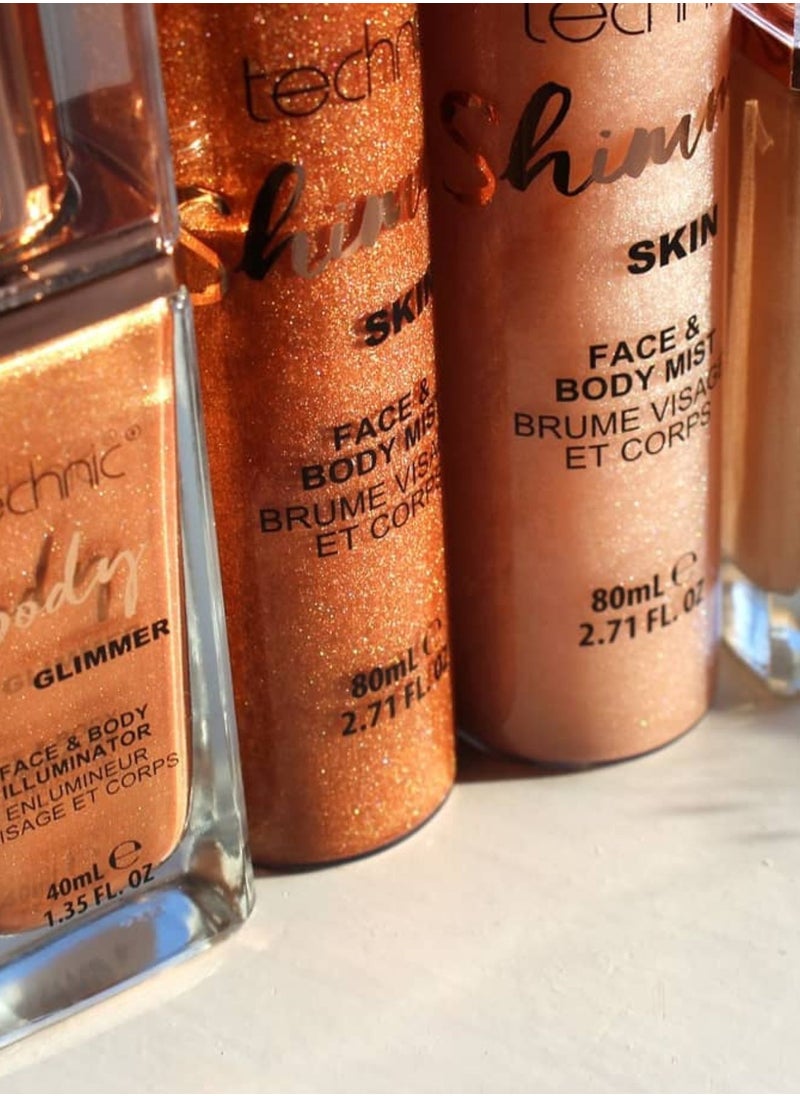 Technic Shimmer Skin Face & Body Mist
Sunset Setting Spray  - Image 2