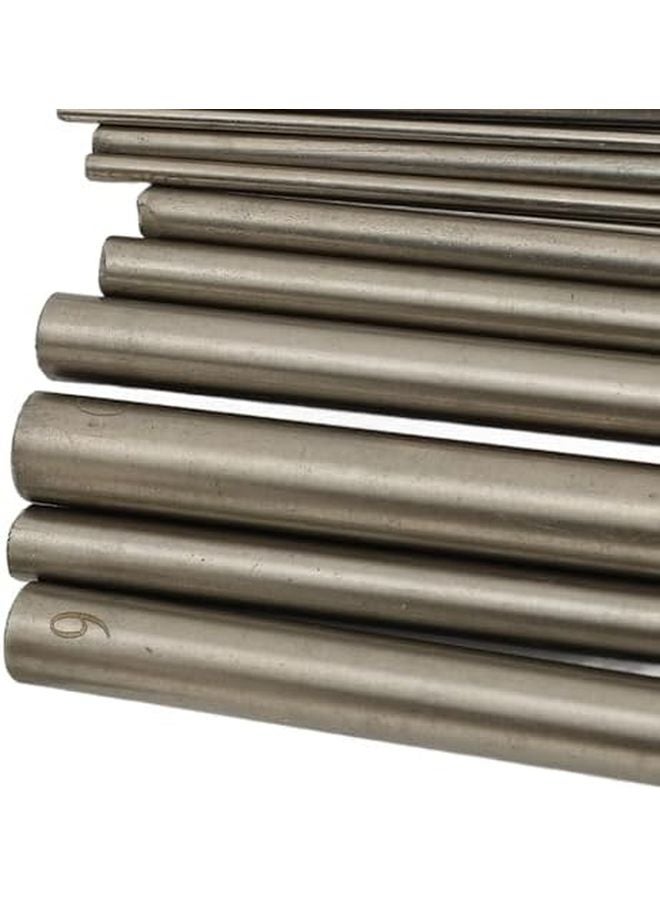 قضيب معدني دائري من الفولاذ المقاوم للصدأ بمقاسات من 0.4 مم إلى 10 مم، مجموعة 36 قطعة متعددة الاستخدامات لصناعة المجوهرات - Image 5