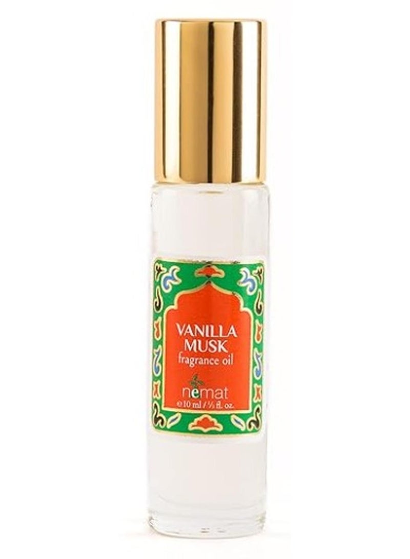 Nemat Vanilla Musk Perfume Oil Roll-On - Vanilla Fragrance Oil Roller (No Alcohol) Perfumes for Women and Men by Nemat Fragrances, 10 ml / 0.33 fl Oz - Image 1