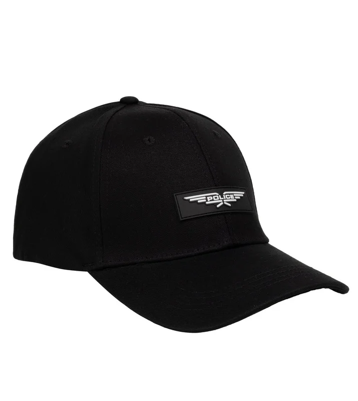 بوليس Police Signature Cotton Baseball Cap - Black