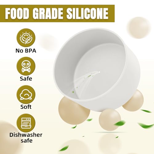 BKBY 2PCS Silicone Boot Compatible with Owala 30oz & 40oz FreeSip Sway Bottles & Tumblers, Protective Anti-Slip Bottom Cover Sleeve for Freesip Sway Tumbler (Fog) - Image 4