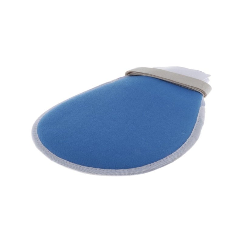 Anti scratch restraint glove strap Blue 2PC - Image 3