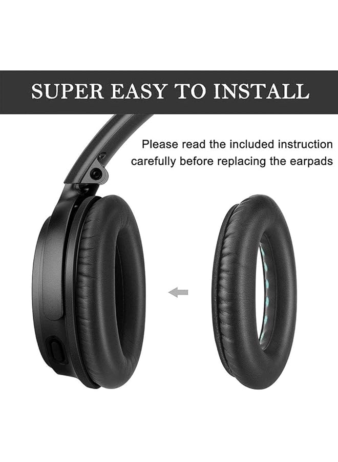 erorex Replacement Ear Pads For Bose Qc35 Qc45 Qc35Ii Replacement Earpads Cushion Compatible For Quiet Comfort35 Qc25 Qc35Ii Qc15 Ae2 Ae2I Comfortable & Durable Blue - Image 3