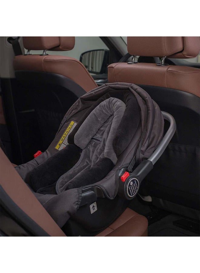 COOLBEBE 2-in-1 Baby Head Neck Body Support Pillow for Newborn Infant Toddler - Extra Soft Car Seat Insert Cushion Pad, Perfect for Carseats, Strollers, Swings - Image 3