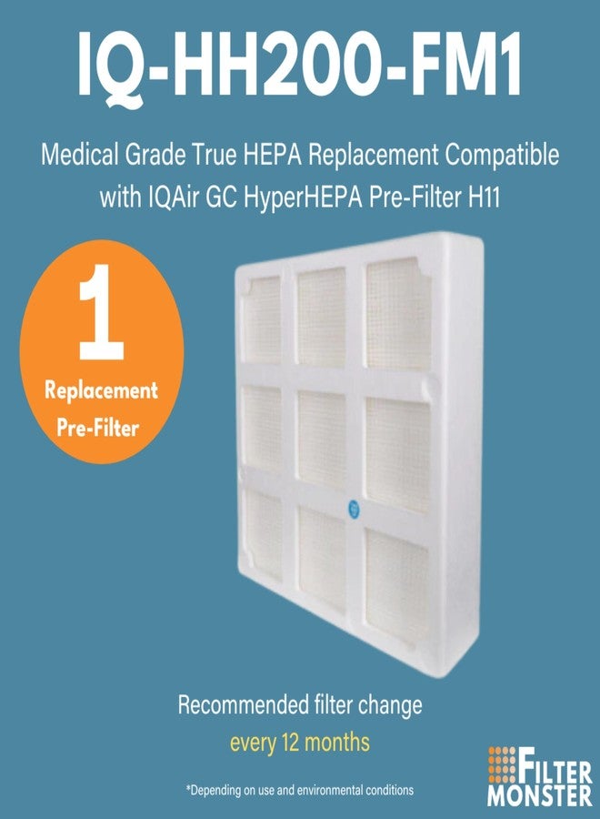 Filter-Monster.com Filter-Monster Branded Medical Grade Replacement Compatible with IQAir GC Pre-Filter H11 - Image 2