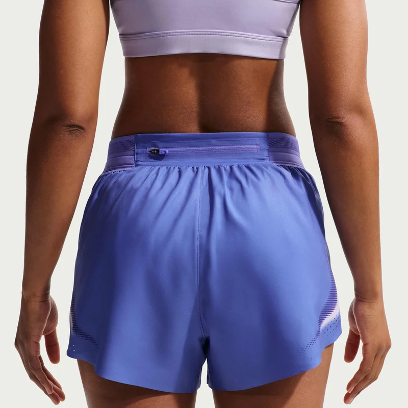 Nike Purple Women's AeroSwift Dri-FIT ADV Brief-Lined Running Shorts for Women | Best Price UAE