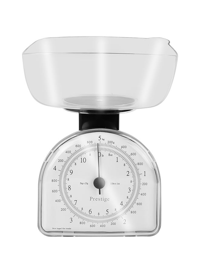 Prestige Kitchen Scale White 5kg - Image 1