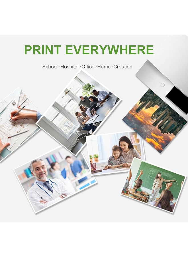 erorex 123Xl Black And Color Ink Cartridge High Yield Replacement For Hp 123Xl 123 Combo Pack For Deskjet 2130 2620 2630 2632 3639 Envy 4513 4521 4522 4520 Officejet 4560 3830 2 Packs Black+Tri Color - Image 4