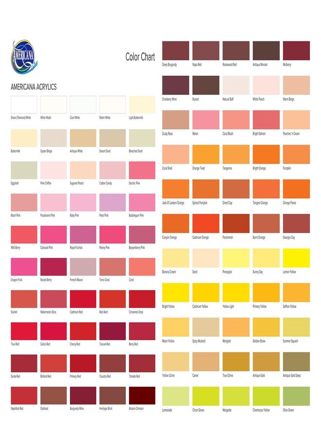 ديكوآرت طلاء أكريليك ديكوآرت أمريكانا، 2 أونصة، بيج محاري - Image 3