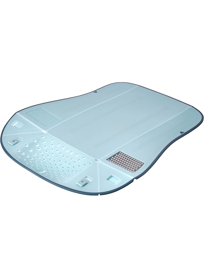 AL RIMAYA Foldable Cutting Board Light Blue - Image 1
