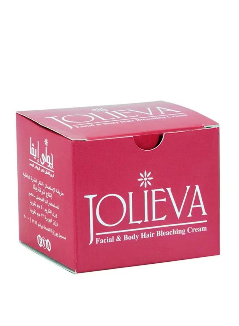 جولي إيڤا كريم لتشقير شعر الوجه والجسم (40 + 13)جرام - عرض قطعتين - Image 3