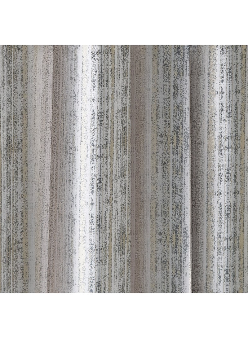 Home Box Emma Cordial 2-Piece Jacquard Curtain Set 280 x 135 cm  - Image 3