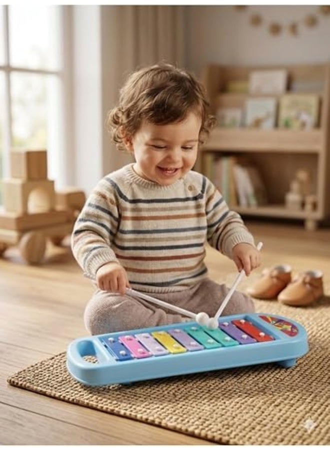 First Choice Kids Musical Xylophone Toy, Colorful Educational Percussion Instrument for Early Learning, Toddler Development Sensory Toy with Mallets - Image 3