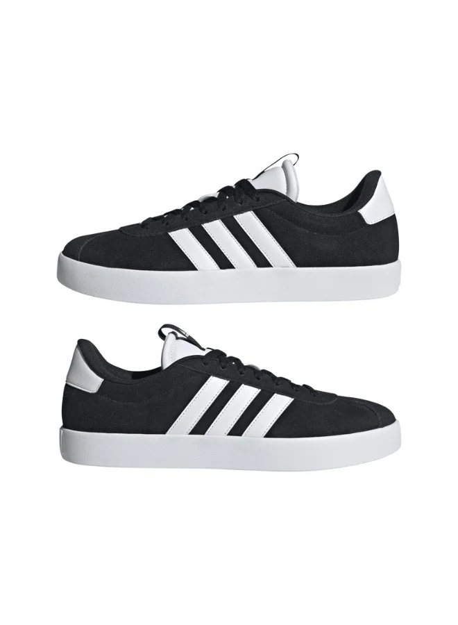 Adidas Vl Court 3.0 Black Sportswear Shoes For Men 6.5