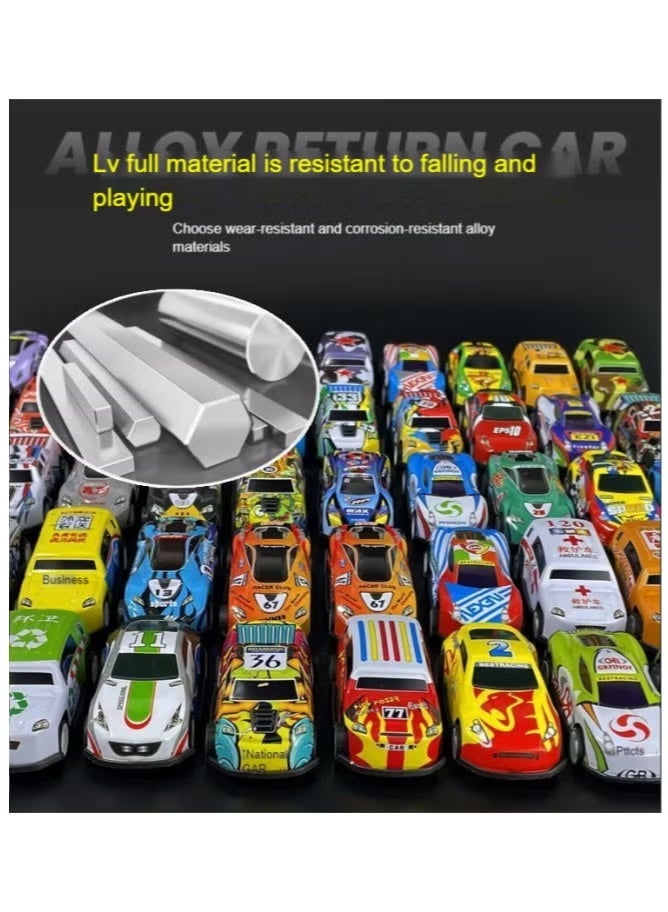 30 Pack Pull Back Toy Cars, Mini Die-Cast Race Cars Vehicles Bulk, Party Favor Cars Toys, Goodie Bag Stuffers, Pinata Fillers, Teacher Treasure Prize Box Toys for Boys Girls Toddlers 2,3,4,5 Years Old - Image 5